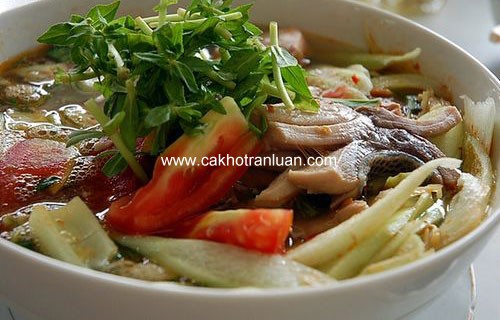 Công thức chế biến món canh cá Quỳnh Côi